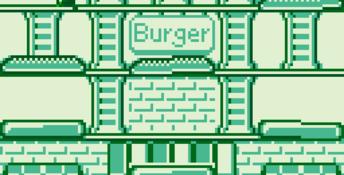 BurgerTime Deluxe Gameboy Screenshot