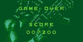 Contra for GameBoy Gameboy Screenshot