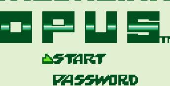 Daedalian Opus Gameboy Screenshot