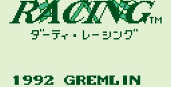 Dirty Racing Gameboy Screenshot