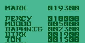 Dragons Lair Gameboy Screenshot