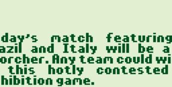 FIFA 97 Gameboy Screenshot