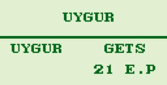Fist of the North Star: 10 Big Brawls for the King of Universe Gameboy Screenshot