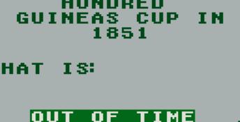Jeopardy! Sports Edition Gameboy Screenshot