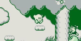 Kirby's Dream Land Gameboy Screenshot