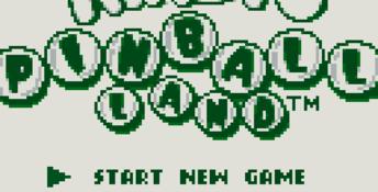 Kirby's Pinball Land Gameboy Screenshot