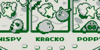 Kirby's Pinball Land Gameboy Screenshot