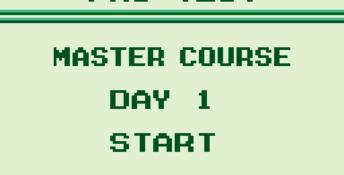 Konami Golf Gameboy Screenshot