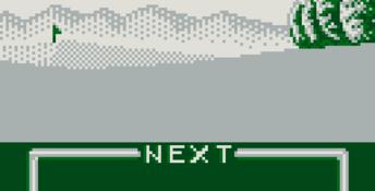 Mini-Putt Gameboy Screenshot