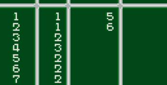 Mini-Putt Gameboy Screenshot