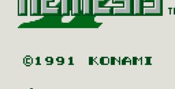 Nemesis II Gameboy Screenshot