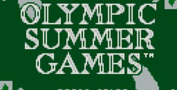 Olympic Summer Games: Atlanta 1996 Gameboy Screenshot