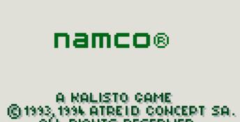 Pac In Time Gameboy Screenshot