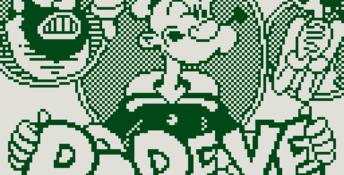 Popeye (1990) Gameboy Screenshot