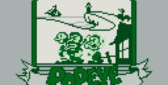 Popeye (1990) Gameboy Screenshot