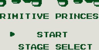 Primitive Princess! Gameboy Screenshot