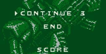 Probotector 2 Gameboy Screenshot