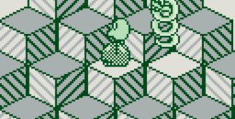 Q-bert for Game Boy Gameboy Screenshot