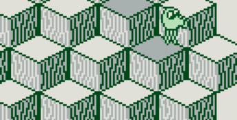 Q-bert for Game Boy Gameboy Screenshot