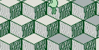 Q-bert for Game Boy Gameboy Screenshot