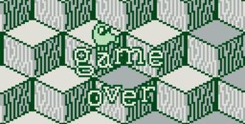 Q-bert for Game Boy Gameboy Screenshot