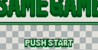 SameGame Gameboy Screenshot