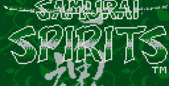 Samurai Spirits Gameboy Screenshot