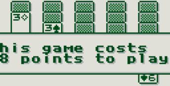Solitaire Funpak Gameboy Screenshot
