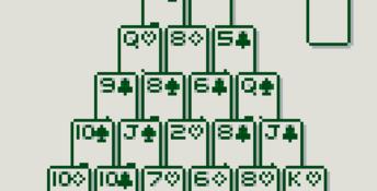 Solitaire Funpak Gameboy Screenshot