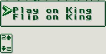 Solitaire Funpak Gameboy Screenshot
