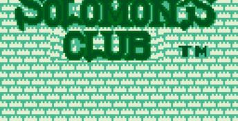 Solomans Club Gameboy Screenshot