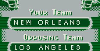 Sports Illustrated: Championship Football & Baseball Gameboy Screenshot