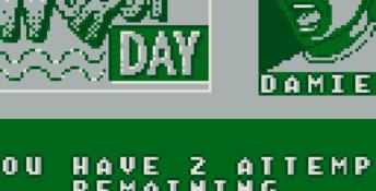 Sports Illustrated for Kids: The Ultimate Triple Dare! Gameboy Screenshot