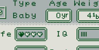 Tamagotchi Gameboy Screenshot