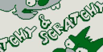 The Simpsons: Itchy & Scratchy in Miniature Golf Madness Gameboy Screenshot