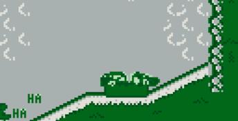 The Simpsons: Itchy & Scratchy in Miniature Golf Madness Gameboy Screenshot