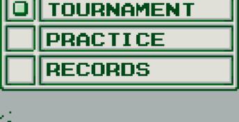 Ultra Golf Gameboy Screenshot