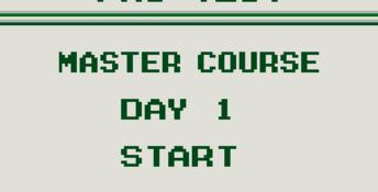 Ultra Golf Gameboy Screenshot