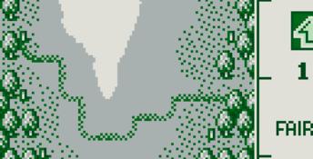 Ultra Golf Gameboy Screenshot