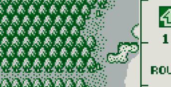 Ultra Golf Gameboy Screenshot
