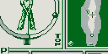 Ultra Golf Gameboy Screenshot