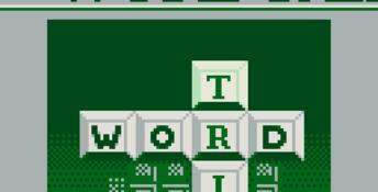 Wordtris Gameboy Screenshot