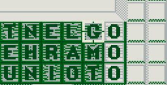 WordZap Gameboy Screenshot