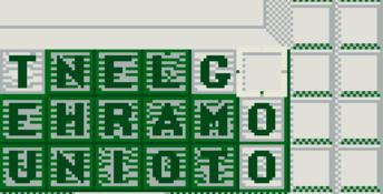 WordZap Gameboy Screenshot