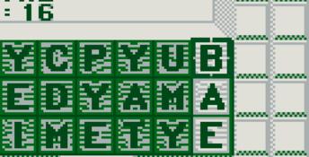 WordZap Gameboy Screenshot
