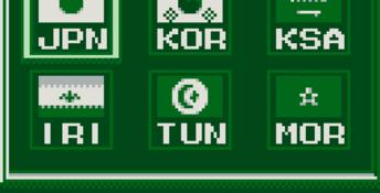 World Soccer GB Gameboy Screenshot