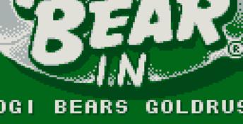 Yogi Bear In Yogi Bear's Goldrush Gameboy Screenshot
