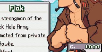 Advance Wars 2: Black Hole Rising GBA Screenshot