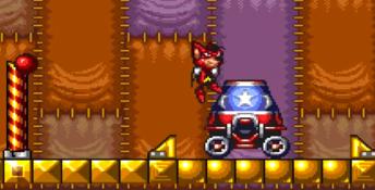 Aero the Acrobat GBA Screenshot