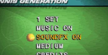 Agassi Tennis Generation GBA Screenshot